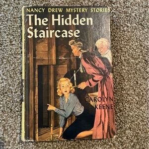 Nancy Drew Mystery Stories: The Hidden Staircase Book 1959 First Edition.